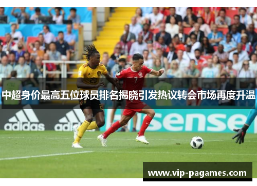 中超身价最高五位球员排名揭晓引发热议转会市场再度升温