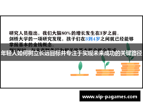 年轻人如何树立长远目标并专注于实现未来成功的关键路径